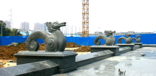 安徽合肥金(jīn)輝楓尚主景雕塑A