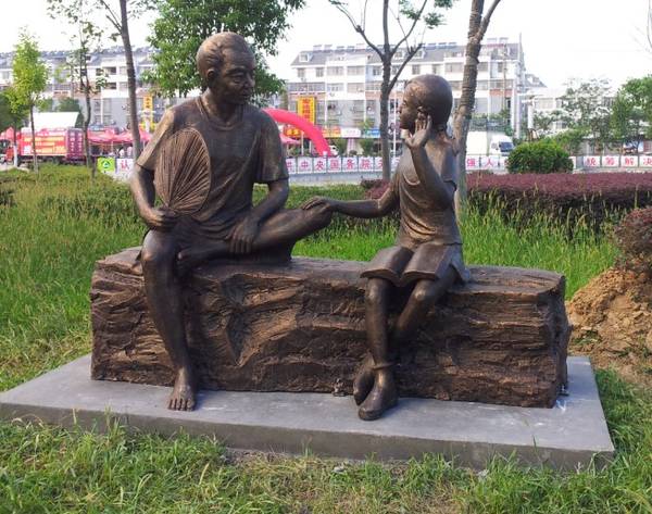 太湖(hú)縣人(rén)口文(wén)化(huà)園雕塑