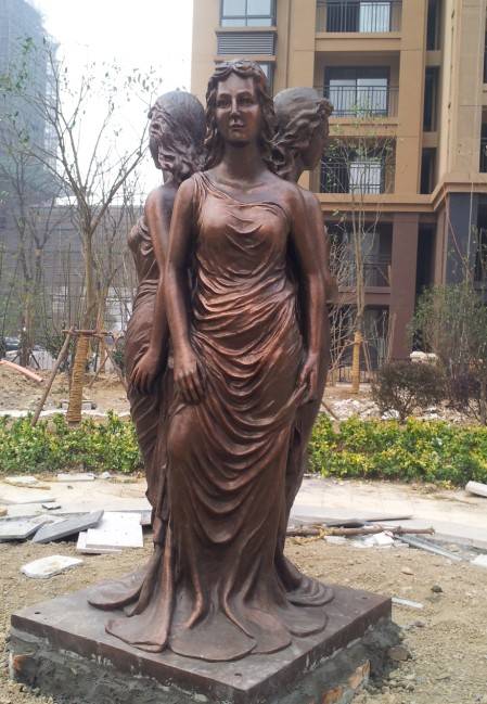 安徽國(guó)購(gòu)集團亳州項目雕塑