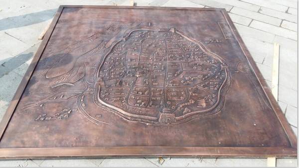 華邦地(dì)産六安售樓部地(dì)雕